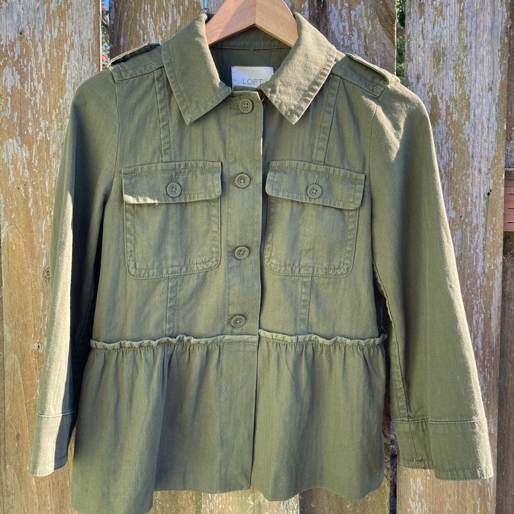 Peplum Utility Jacket - Picture 6 of 16